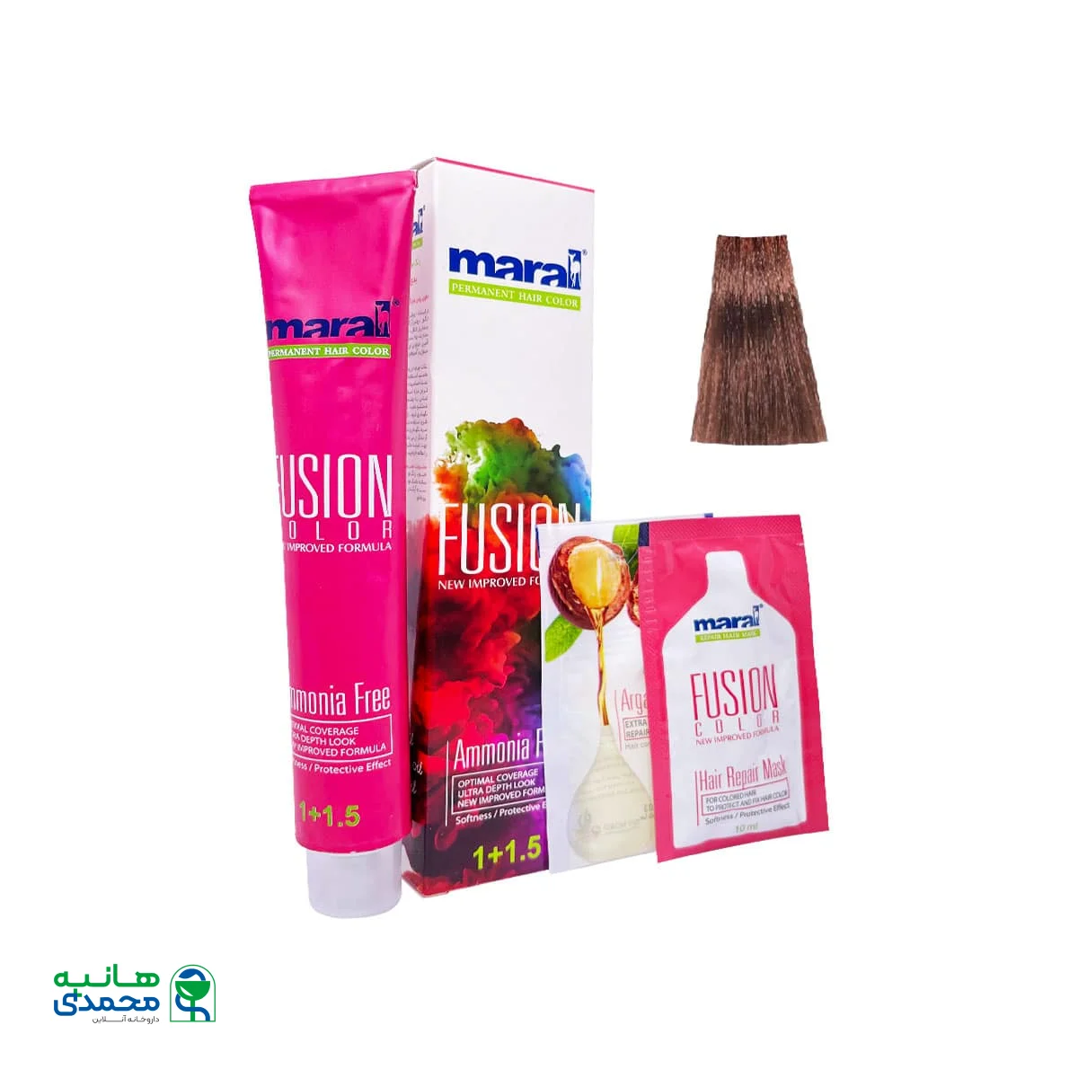 رنگ مو بدون آمونیاک فیوژن کالر مارال سری Self Reflaction