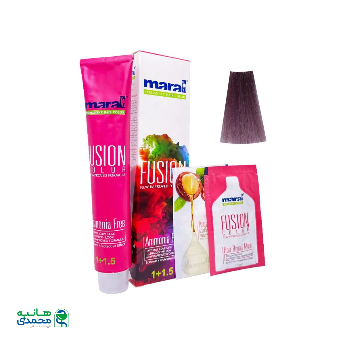 رنگ مو بدون آمونیاک فیوژن کالر مارال Spectacular Glow