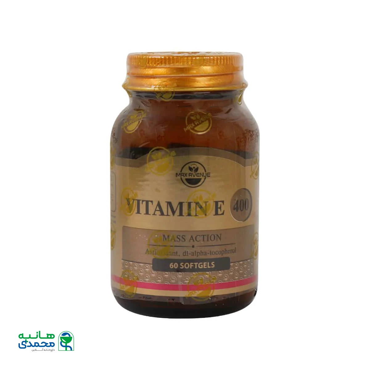 سافت ژل ویتامین E 400 واحد مکس اونیو