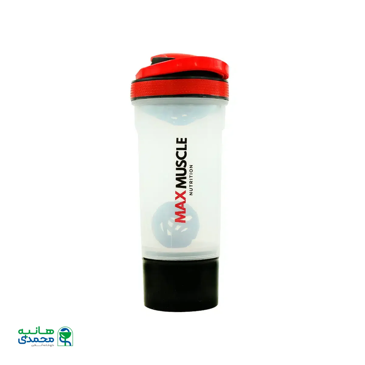 شیکر دو تیکه مکس ماسل همراه با توپک 700 میلی لیتر