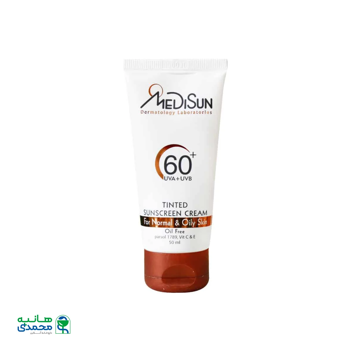 کرم ضد آفتاب SPF60 مدیسان مناسب پوست چرب و معمولی