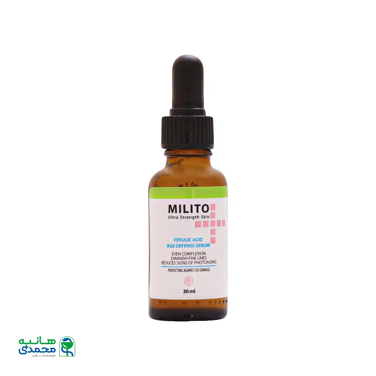سرم ضد چروک فرولیک اسید میلیتو 30 میلی لیتر