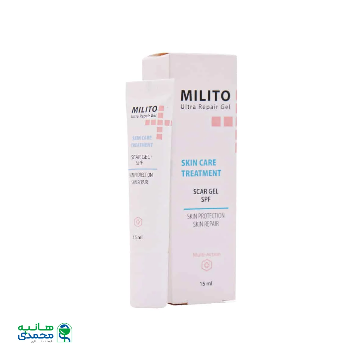 ژل ترمیم کننده حاوی SPF میلیتو