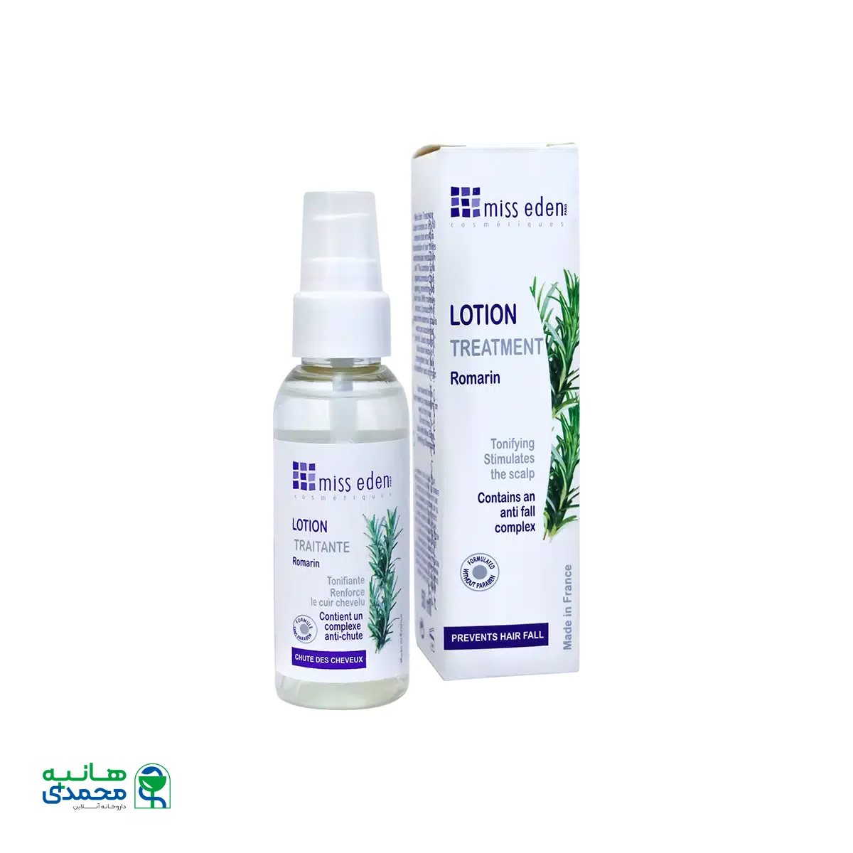 لوسیون ضد ریزش رزماری میس ادن ۵۰ میلی لیتر