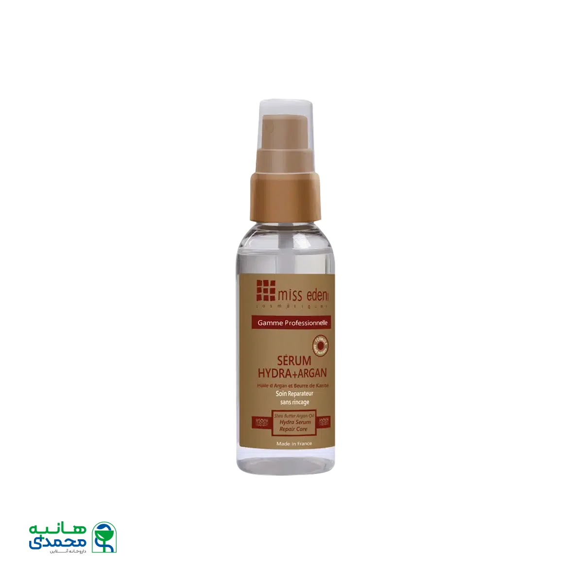 سرم ترمیم کننده میس ادن حاوی روغن آرگان و شی باتر مناسب موهای خشک و آسیب دیده ۵۰ میلی لیتر