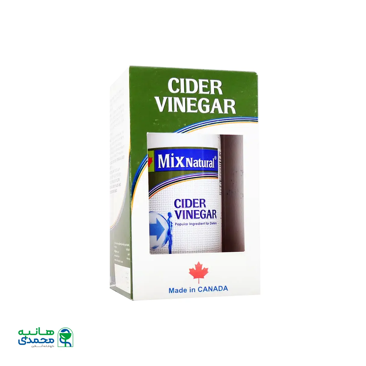 کپسول سیدر وینگر (سرکه سیب) میکس نچرال ۱۰۰ عددی