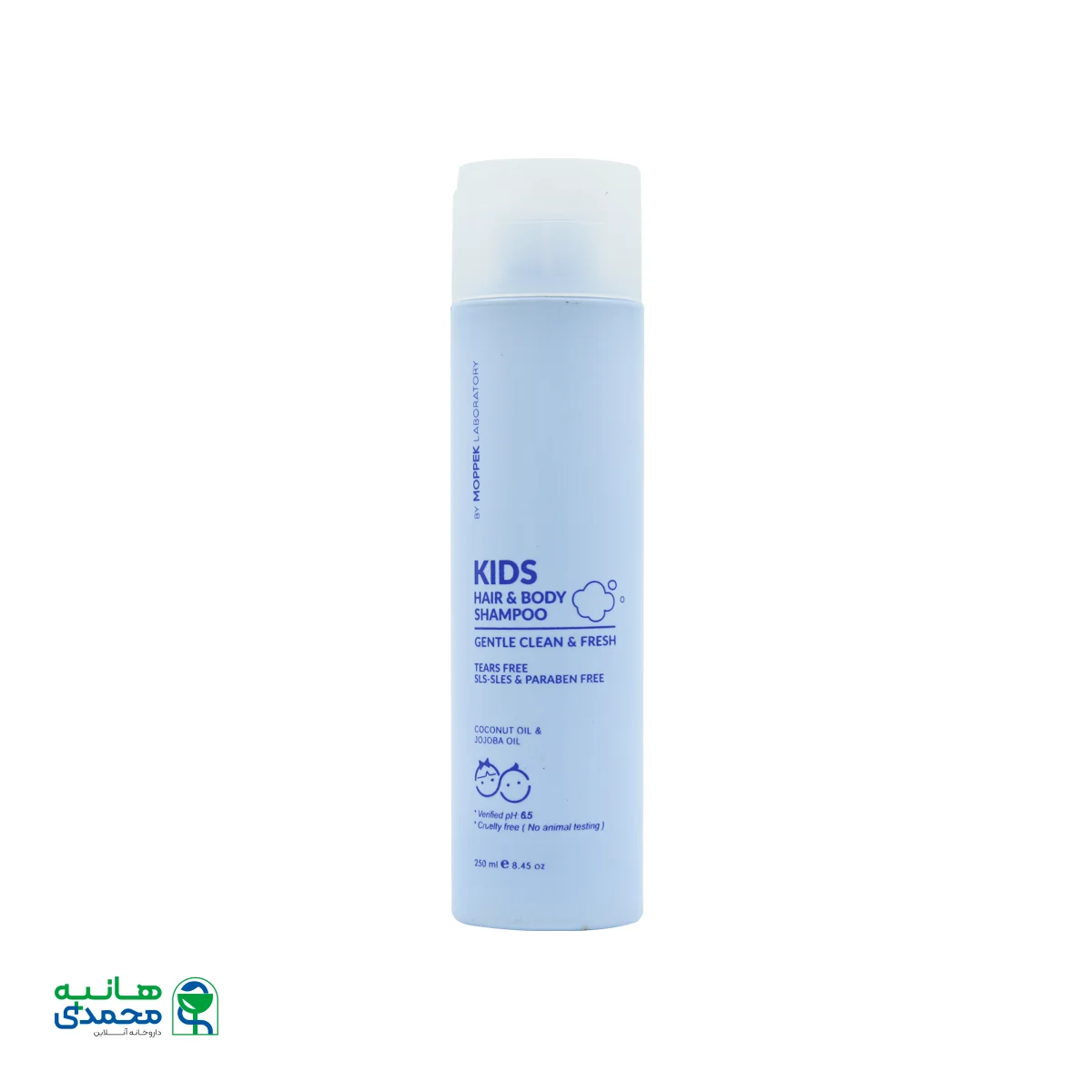 قیمت شامپو سر و بدن کودک موپک
