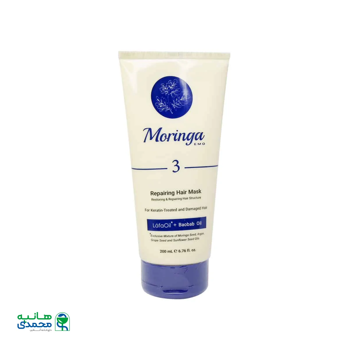 ماسک مو ترمیم کننده 3 مورینگا امو