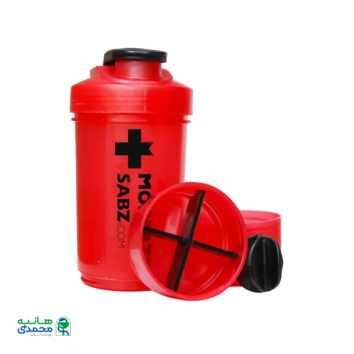 شیکر سه تیکه ورزشی مثبت سبز