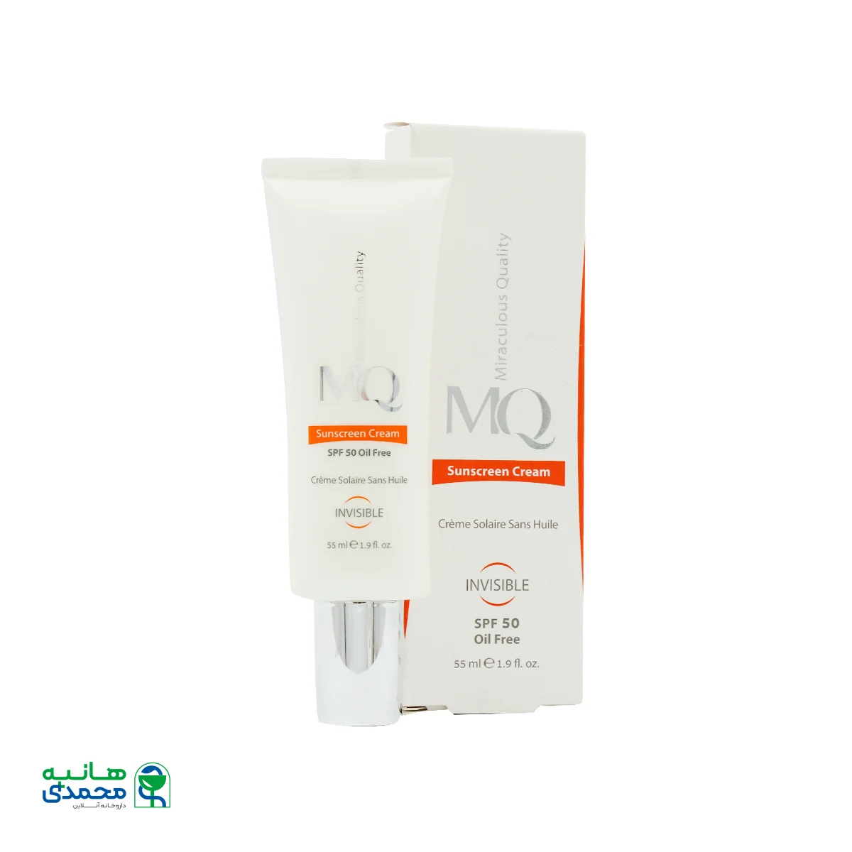 کرم ضد آفتاب فاقد چربی SPF50 ام کیو
