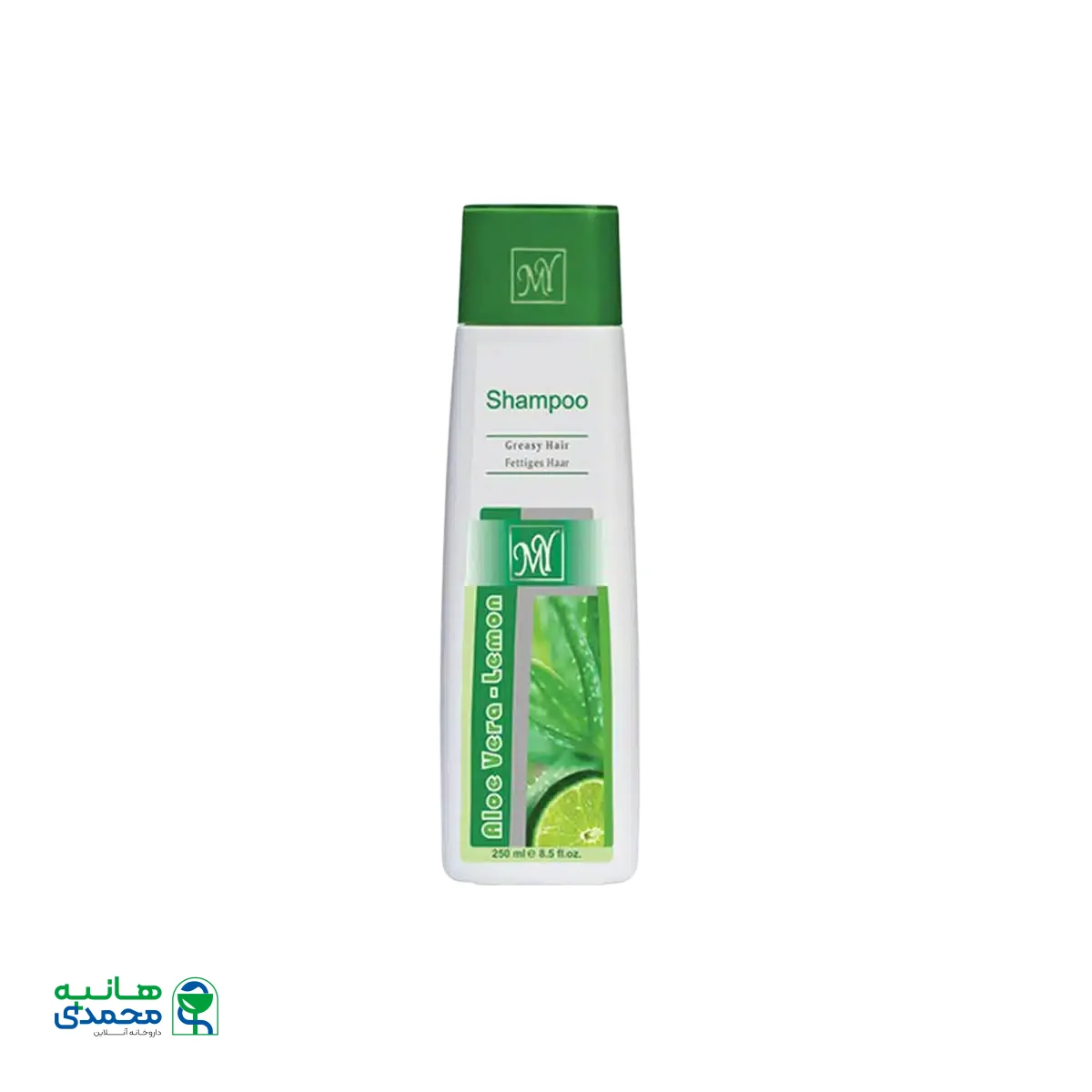 شامپو آلوئه ورا و لیمو مای مناسب موهای چرب ۲۵۰ میلی لیتر