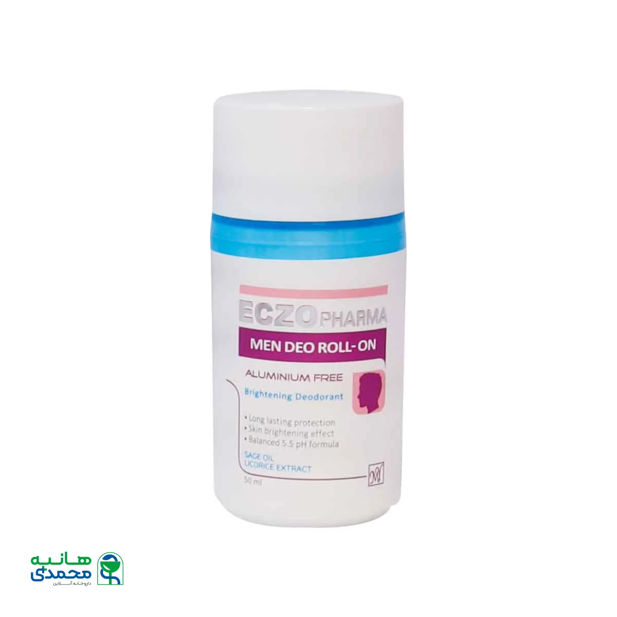 مام رول ضد تعریق فاقد آلومینیوم مردانه اگزوفارما مای