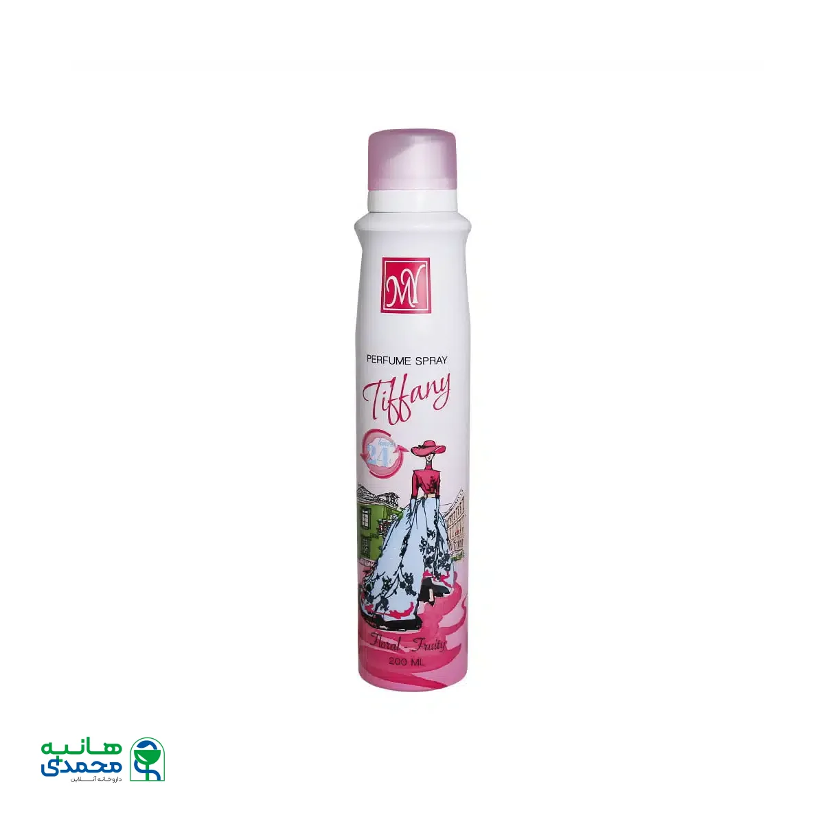 اسپری بدن زنانه مدل تیفانی مای 200 میلی لیتر