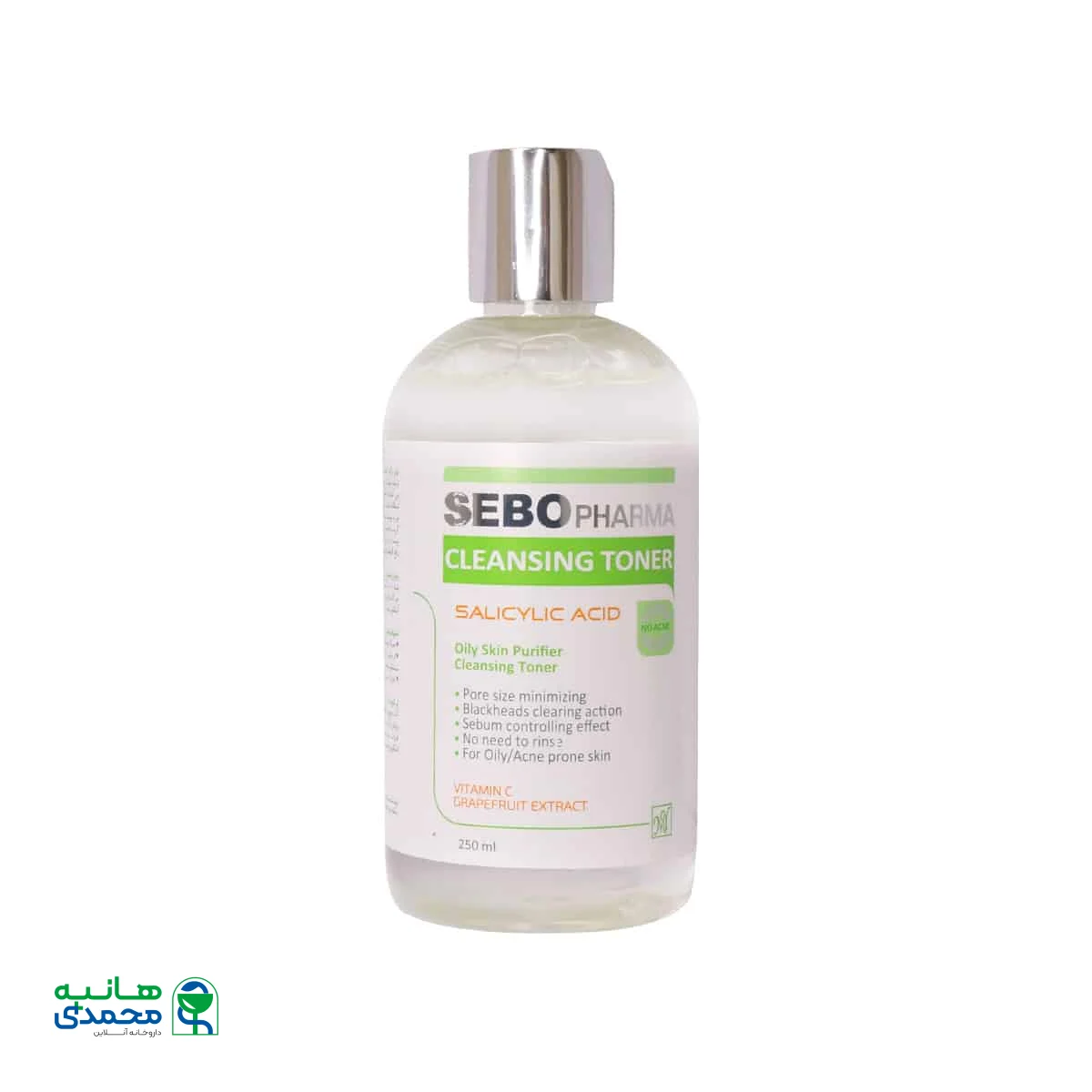 تونر پاک کننده پوست چرب سبوفارما مای فارما