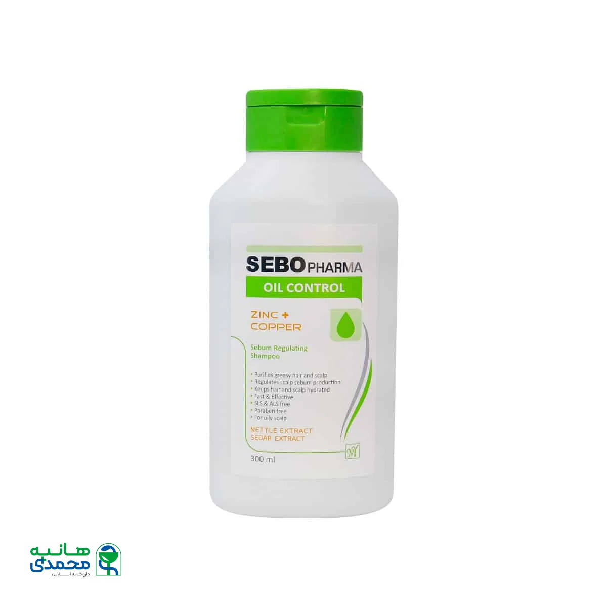 شامپو متعادل کننده چربی مو سبو فارما مای