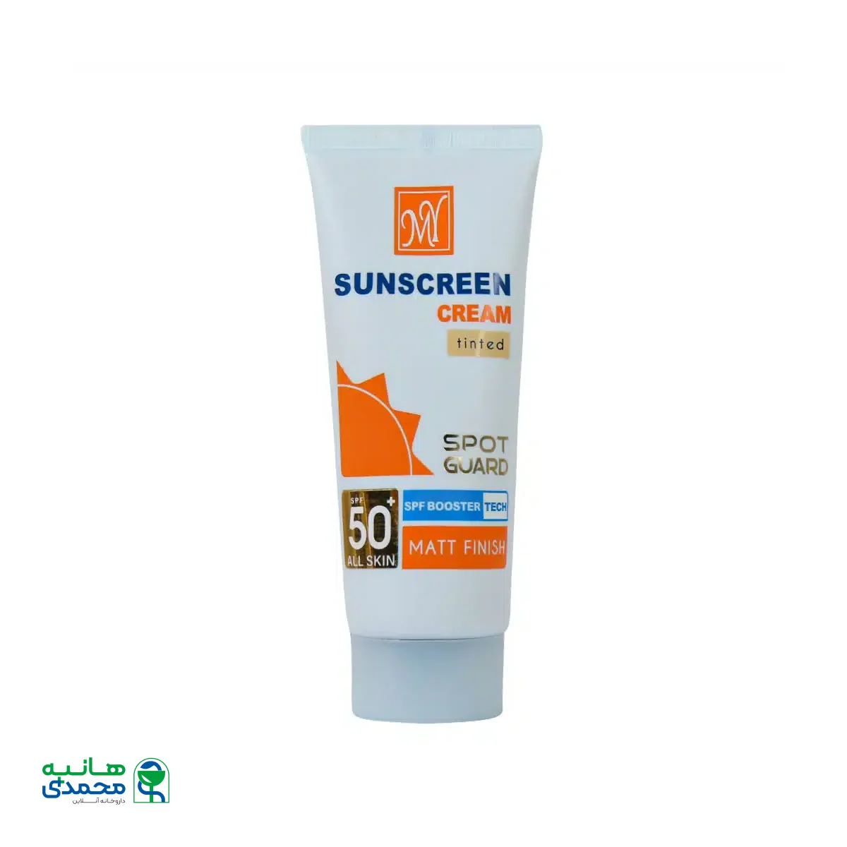 کرم ضد آفتاب رنگی اسپات گارد مات 4 کاره مای مناسب انواع پوست 50 میلی لیتر