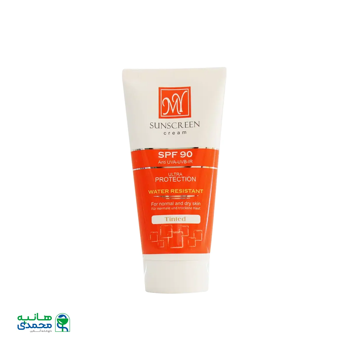 کرم ضد آفتاب SPF90 مای مناسب پوست های معمولی تا خشک ۵۰ میلی لیتر