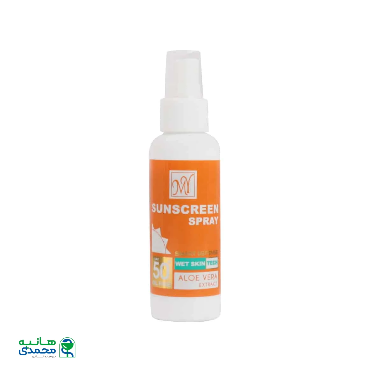 اسپری ضد آفتاب SPF50 فاقد چربی مای
