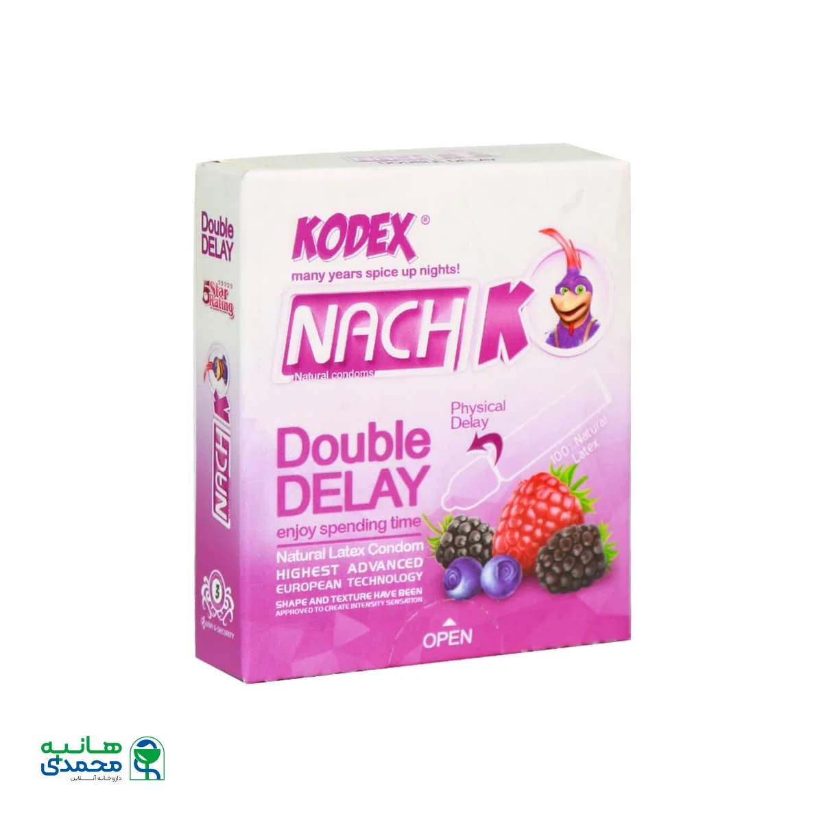 کاندوم تاخیری کدکس مدل دبل دیلی