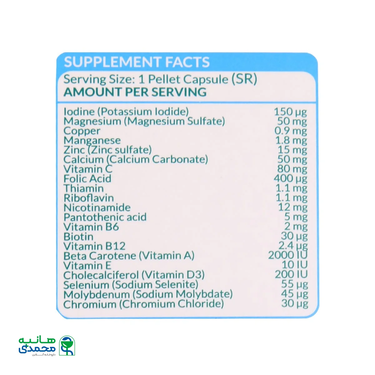 کپسول مولتی ویتامین و مینرال آقایان نیچرز پلنتی