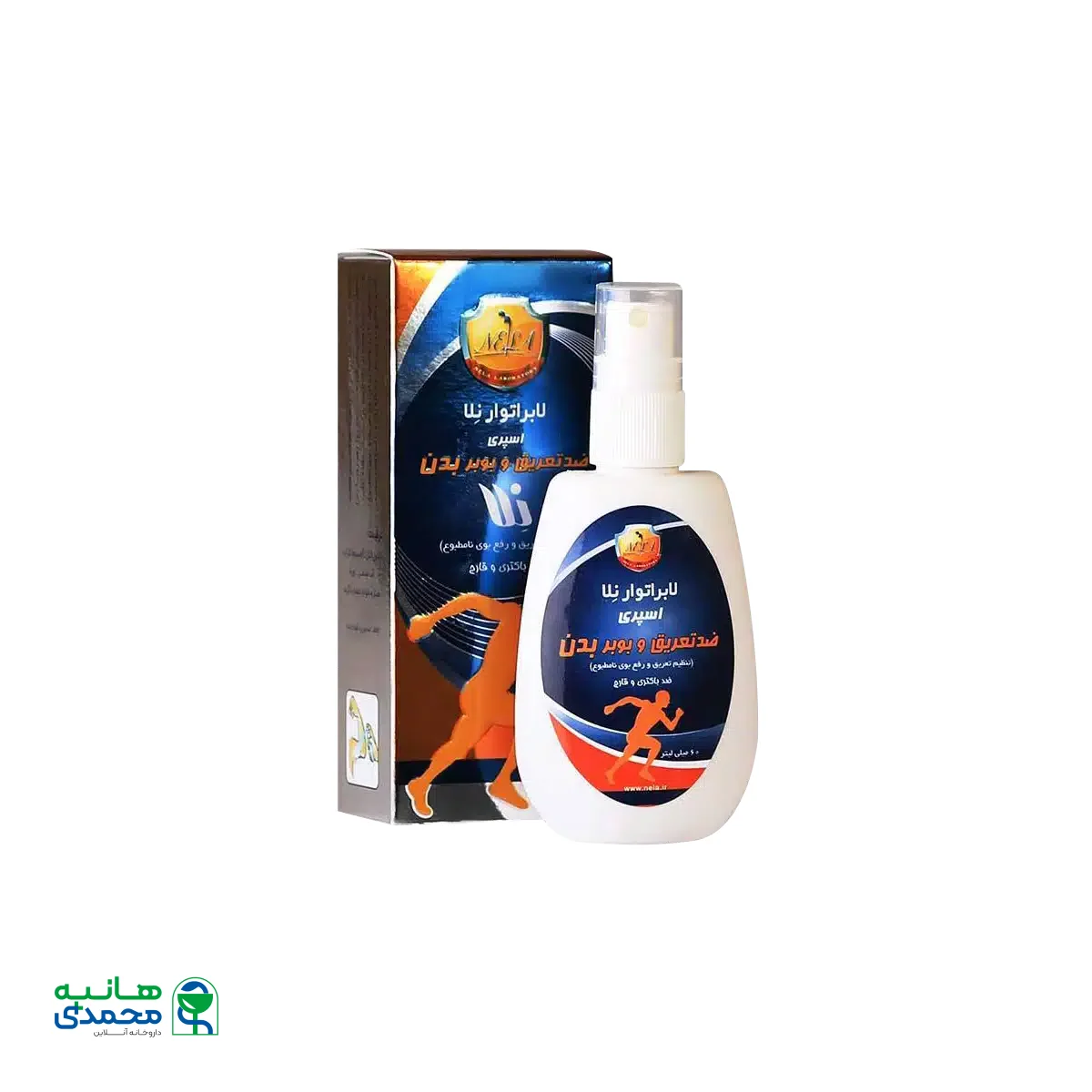 اسپری ضد تعریق نلا ۶۰ میلی لیتر