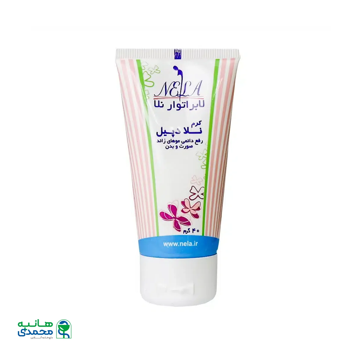 کرم نلا دپیل مکمل لیزر درمانی ۴۰ گرم