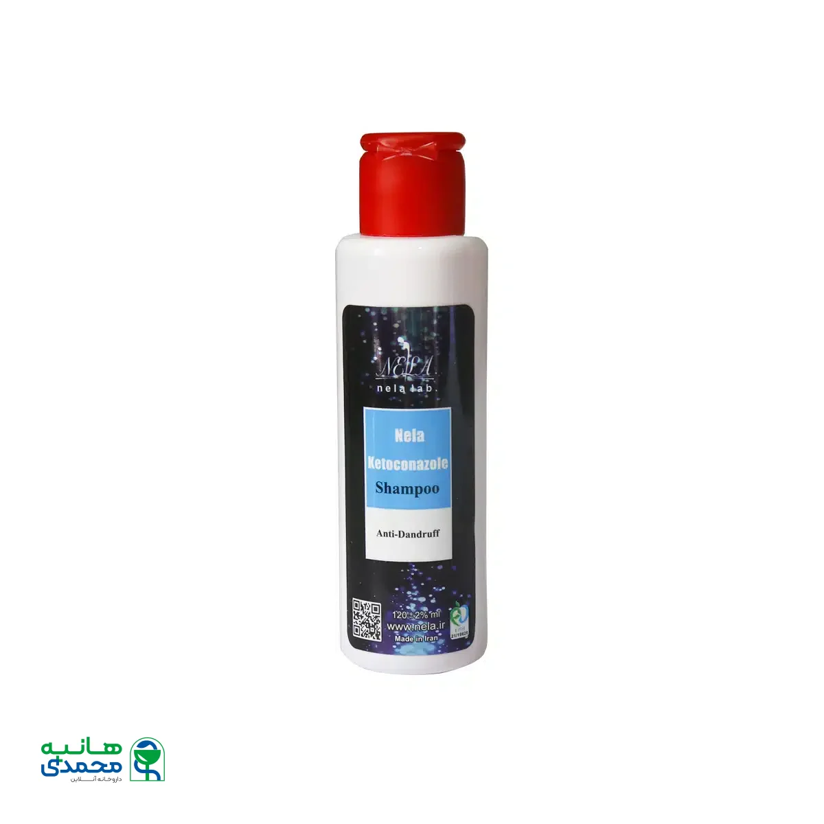 شامپو ضد شوره کتوکونازول نلا 120 میلی لیتر