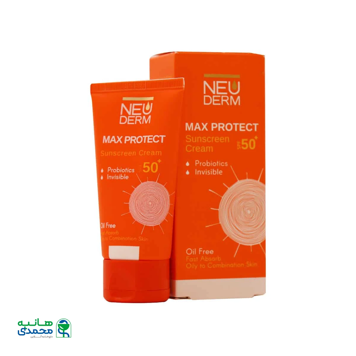 کرم ضد آفتاب مکس پروتکت SPF50 نئودرم