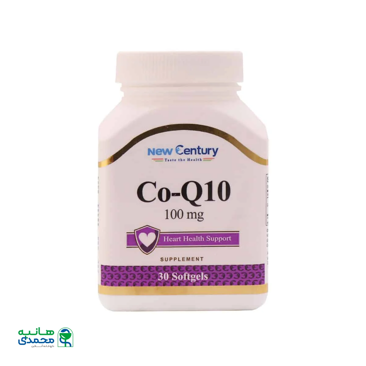 سافت ژل کوکیوتن 100 میلی گرم نیوسنتری