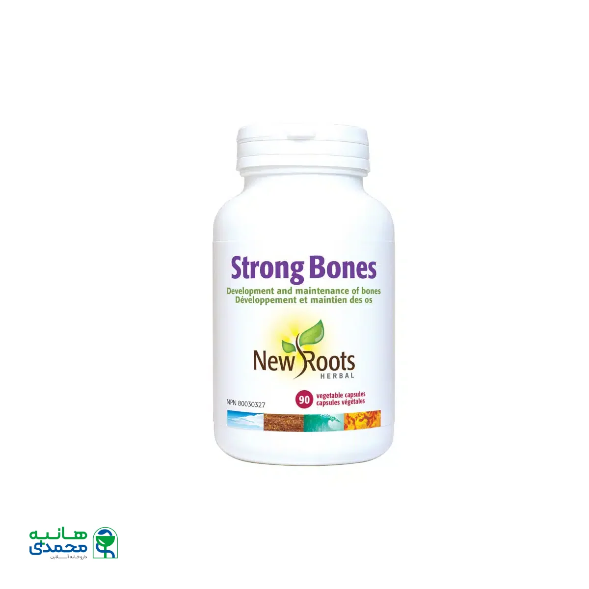 کپسول استرانگ بونز نیو روتز هربال 60 عددی