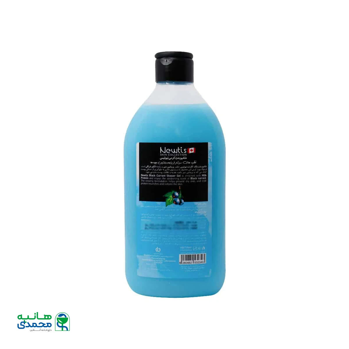 شامپو بدن کرمی بلک کارنت نیوتیس