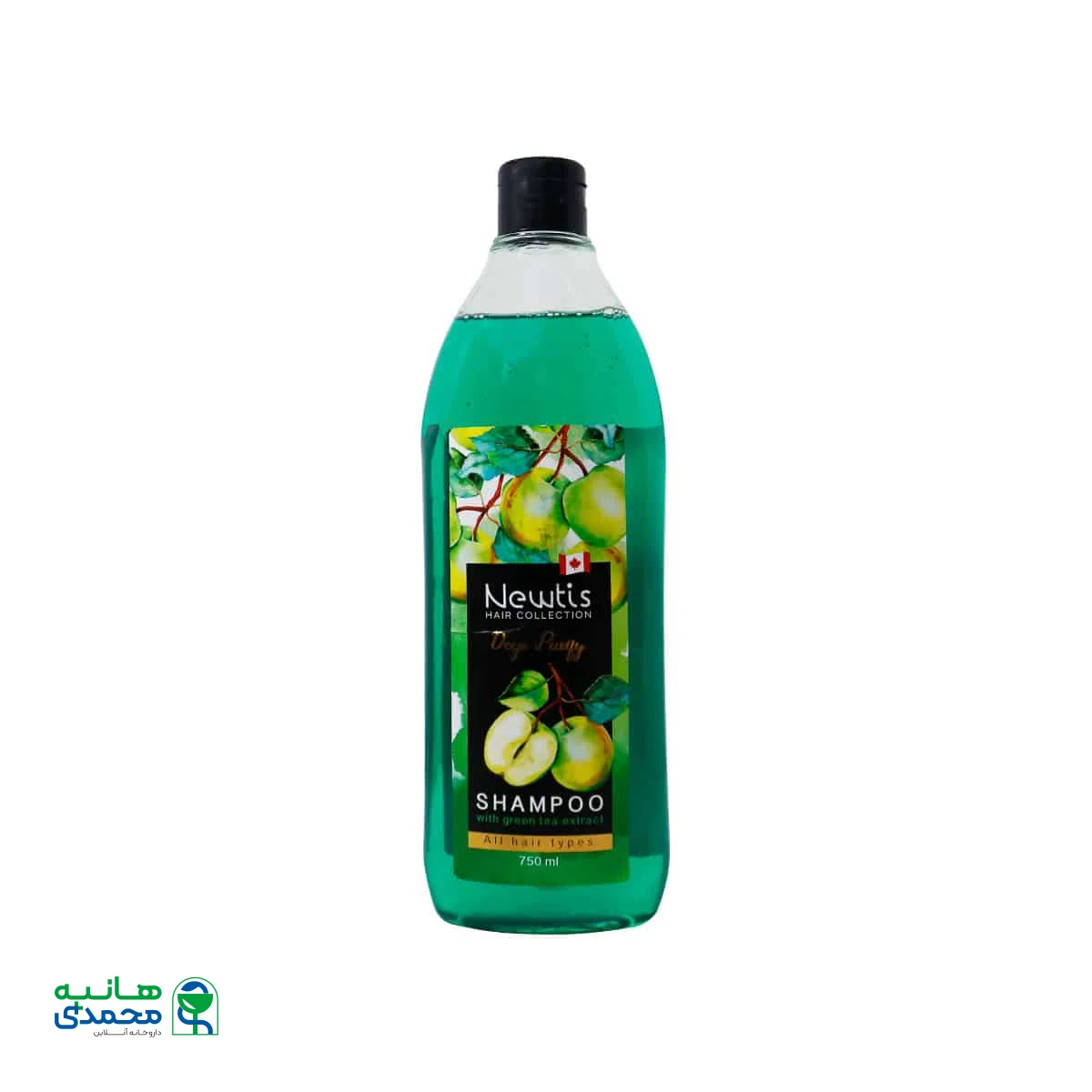 شامپو سیب سبز دیپ پیوریفای نیوتیس 750 میلی لیتر