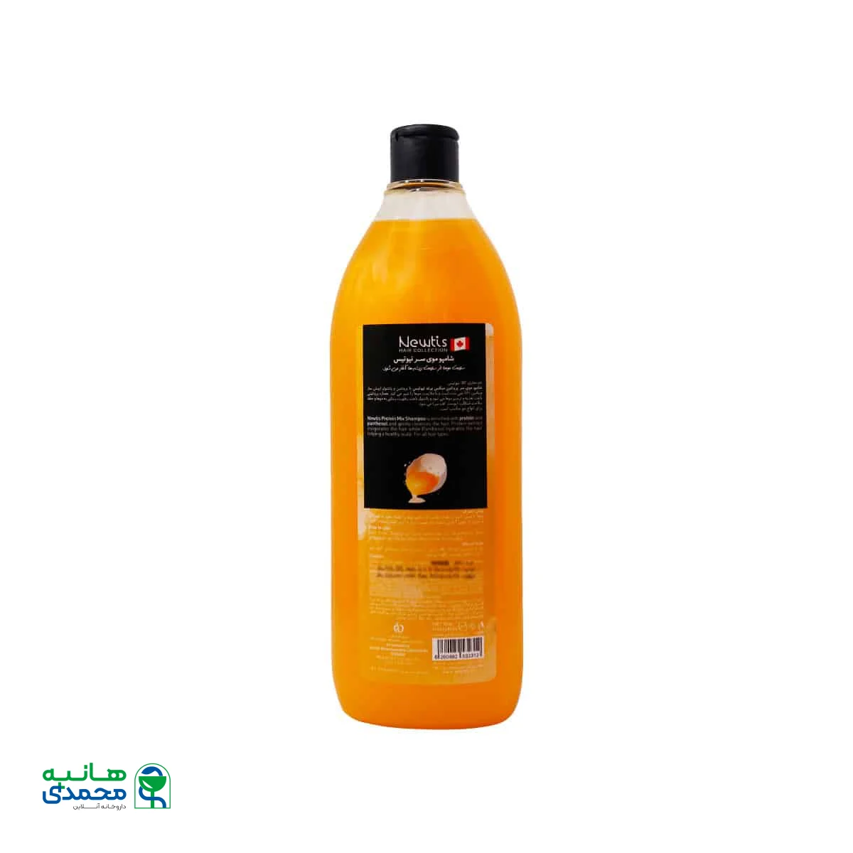شامپو تخم مرغی پروتئین میکس نیوتیس