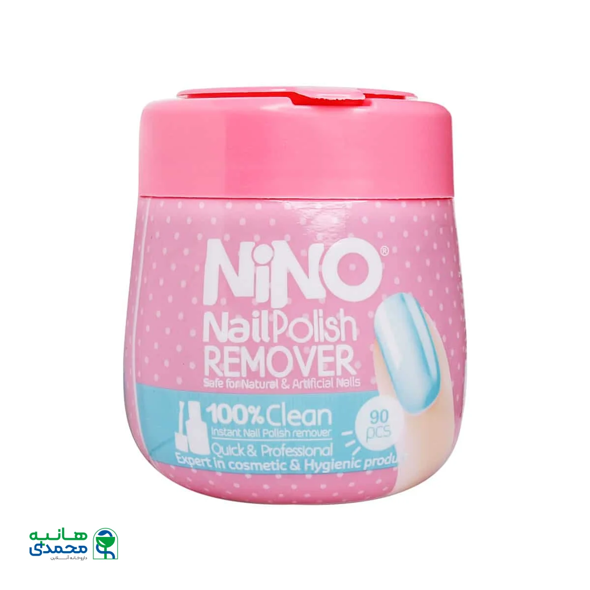 دستمال مرطوب لاک پاک کن نینو