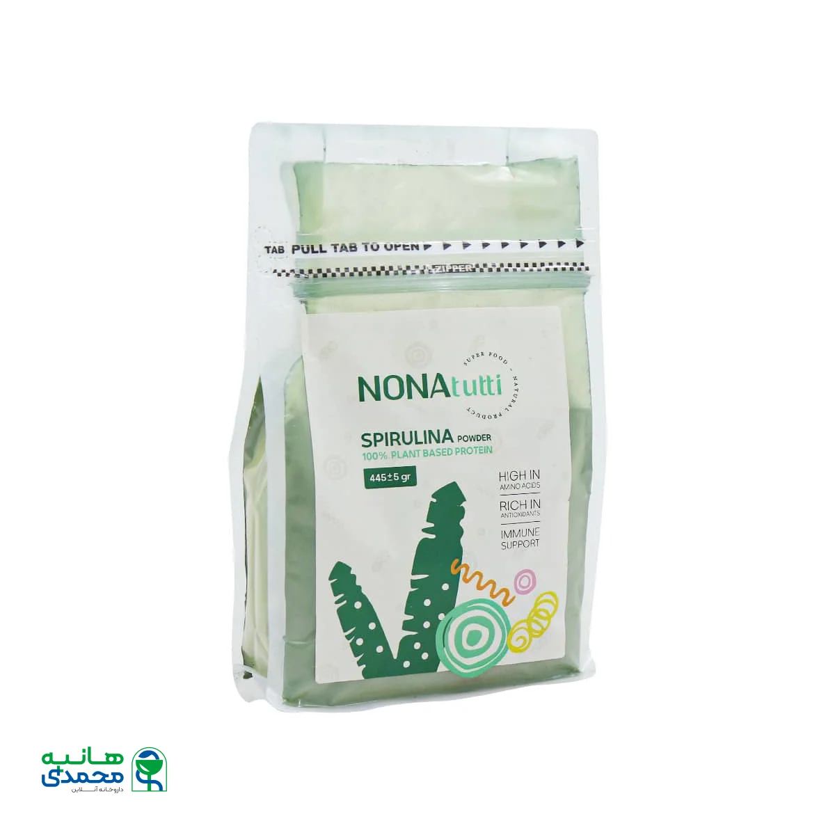 پودر جلبک اسپیرولینا نوناتوتی