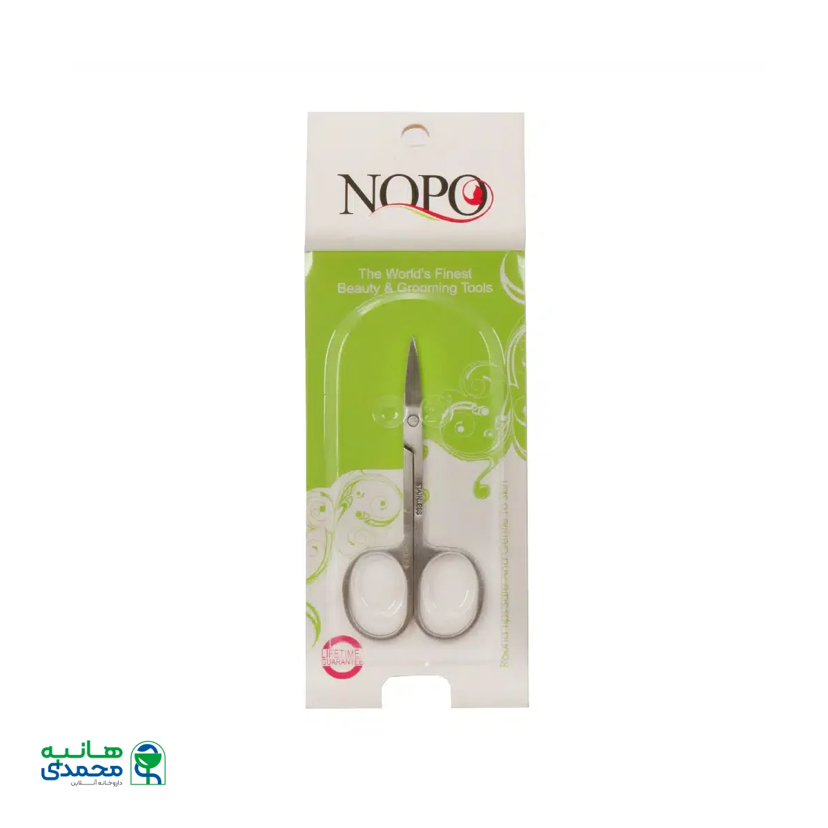 قیچی ابرو تیتانیوم نوپو مدل C4