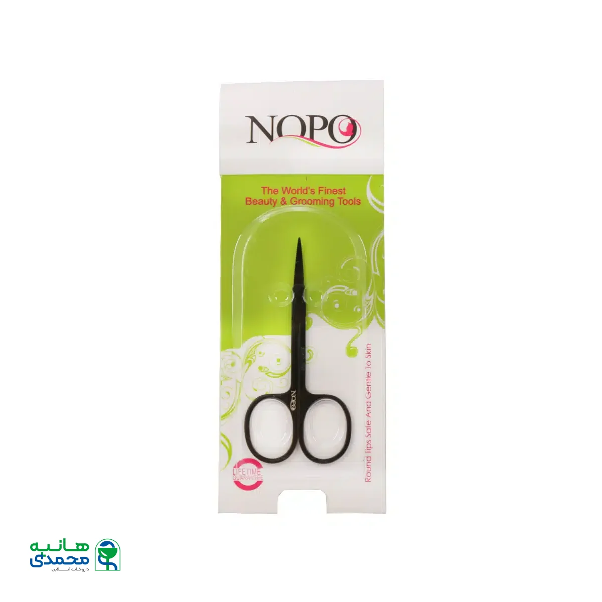 قیچی ابرو تیتانیوم نوپو مدل C7