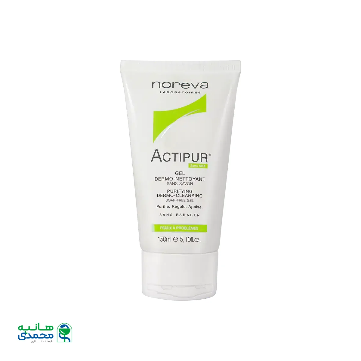 ژل شستشوی اکتی پور نوروا مناسب پوست مختلط، چرب و دارای جوش ۱۵۰ میلی لیتر