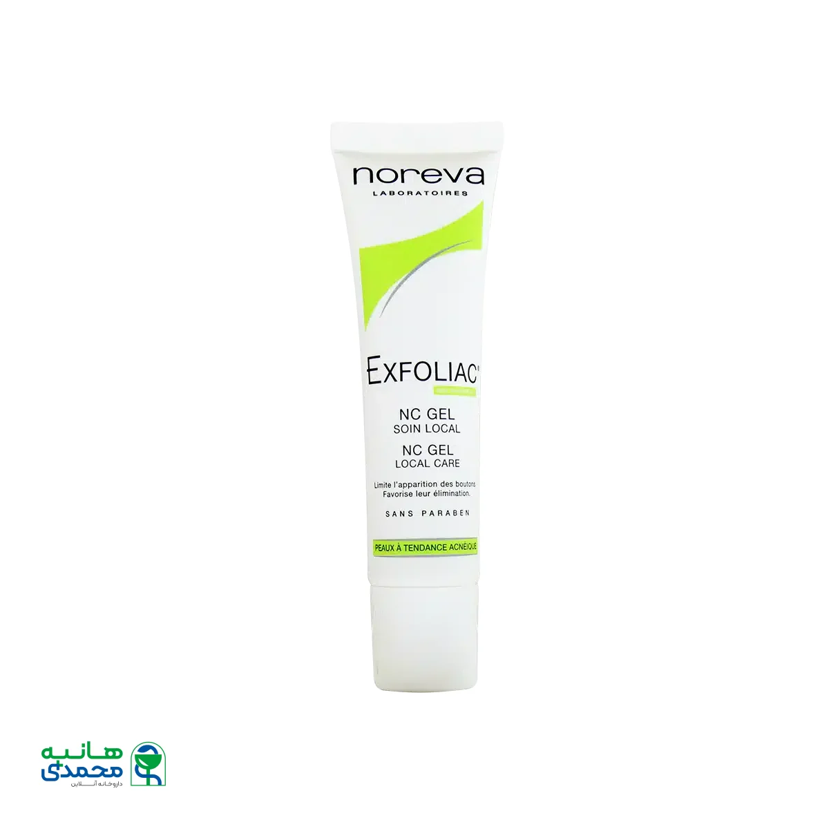 ژل ان سی ضد جوش اکسفولیاک نوروا مناسب پوست های چرب و دارای جوش ۳۰ میلی لیتر