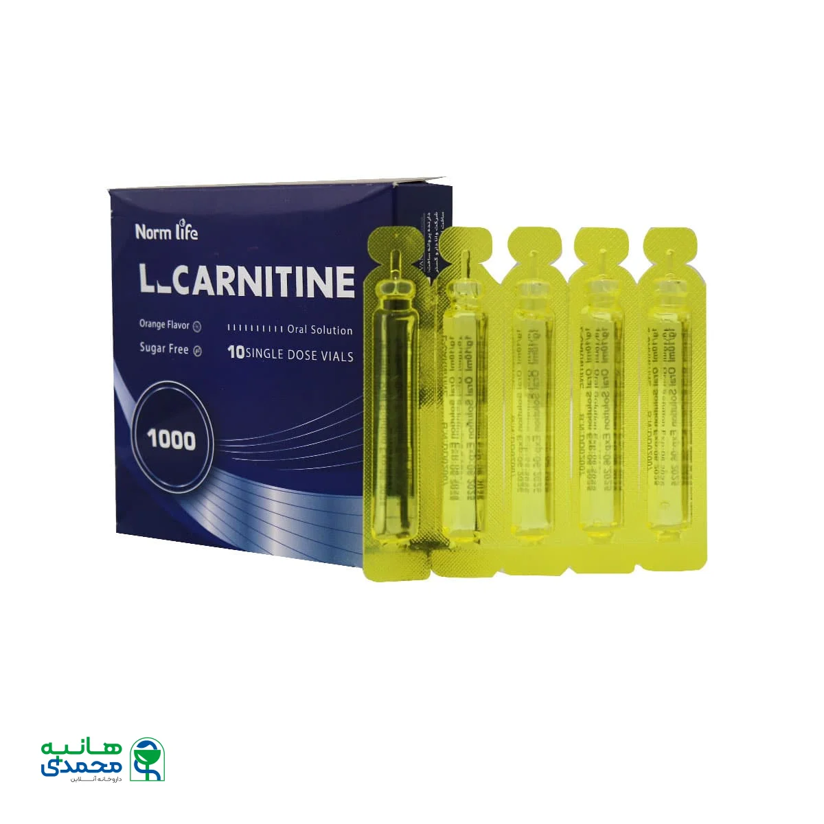 ویال خوراکی ال کارنیتین 1000 میلی گرم نورم لایف