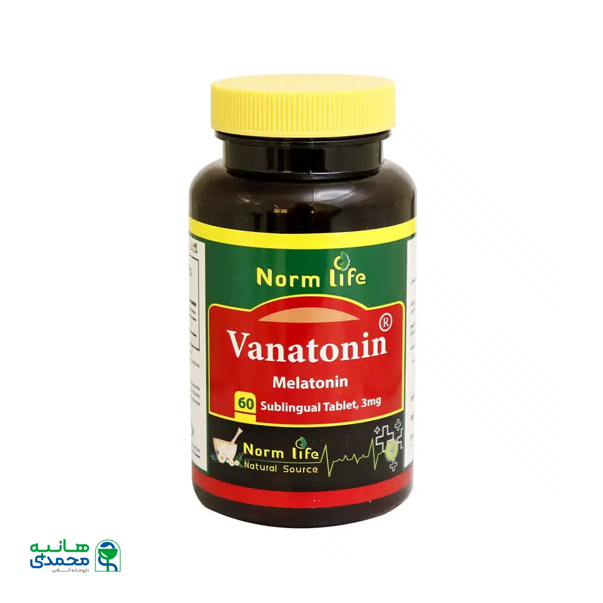 قرص زیر زبانی واناتونین ملاتونین 3 میلی گرم نورم لایف