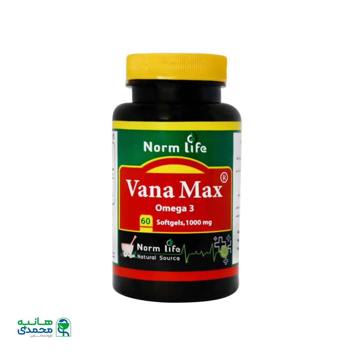 سافت ژل امگا 3 وانا مکس