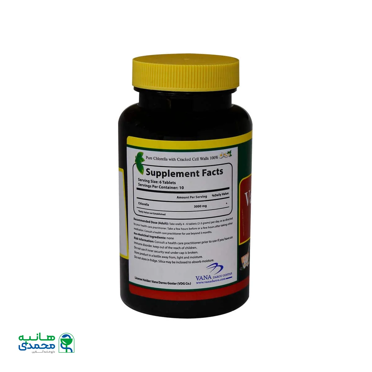 قرص وانا پرایم کلرلا 500 میلی گرم نورم لایف