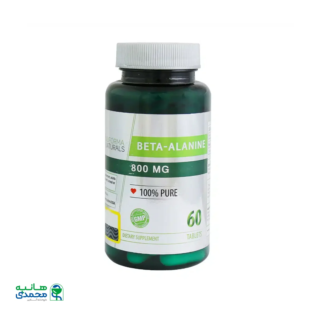 قرص بتا آلانین 800 میلی گرم نوفرما نچرالز 60 عدد