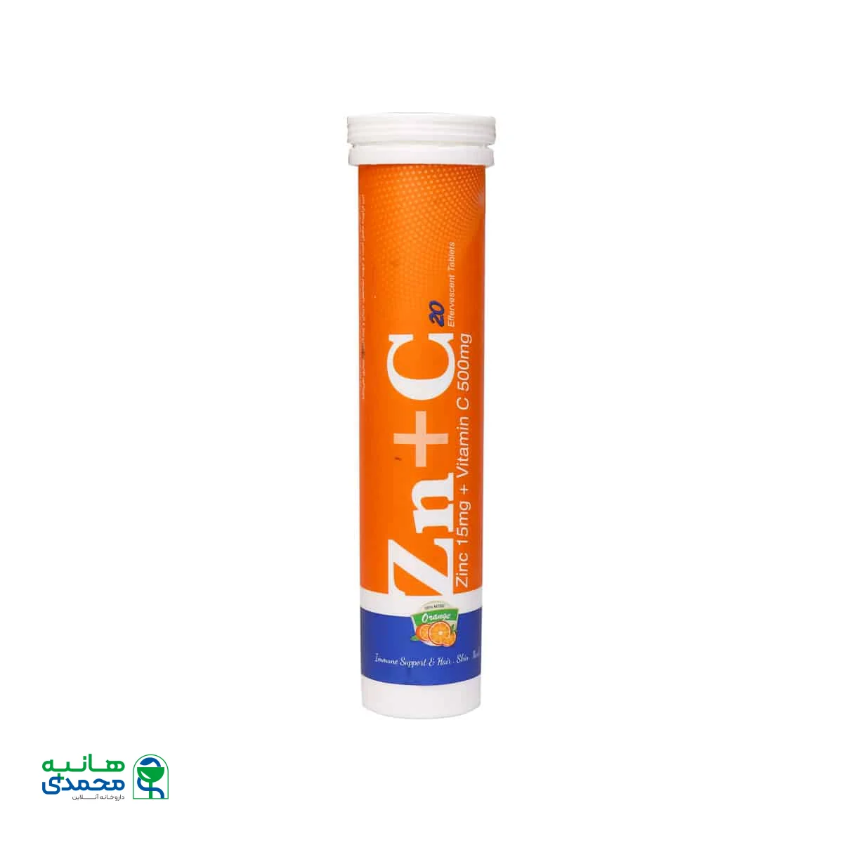 قرص جوشان زینک و ویتامین C 500 میلی گرم نوتری پاد