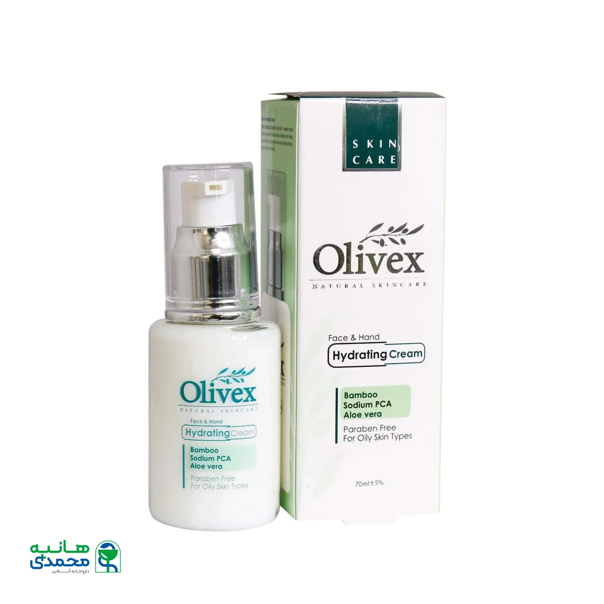 کرم آب رسان پوست چرب الیوکس 70 میلی لیتر