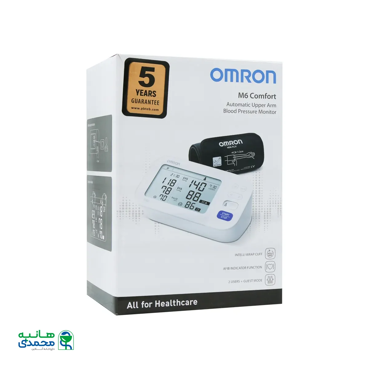 قیمت فشارسنج دیجیتال بازویی امرون مدل M6 Comfort