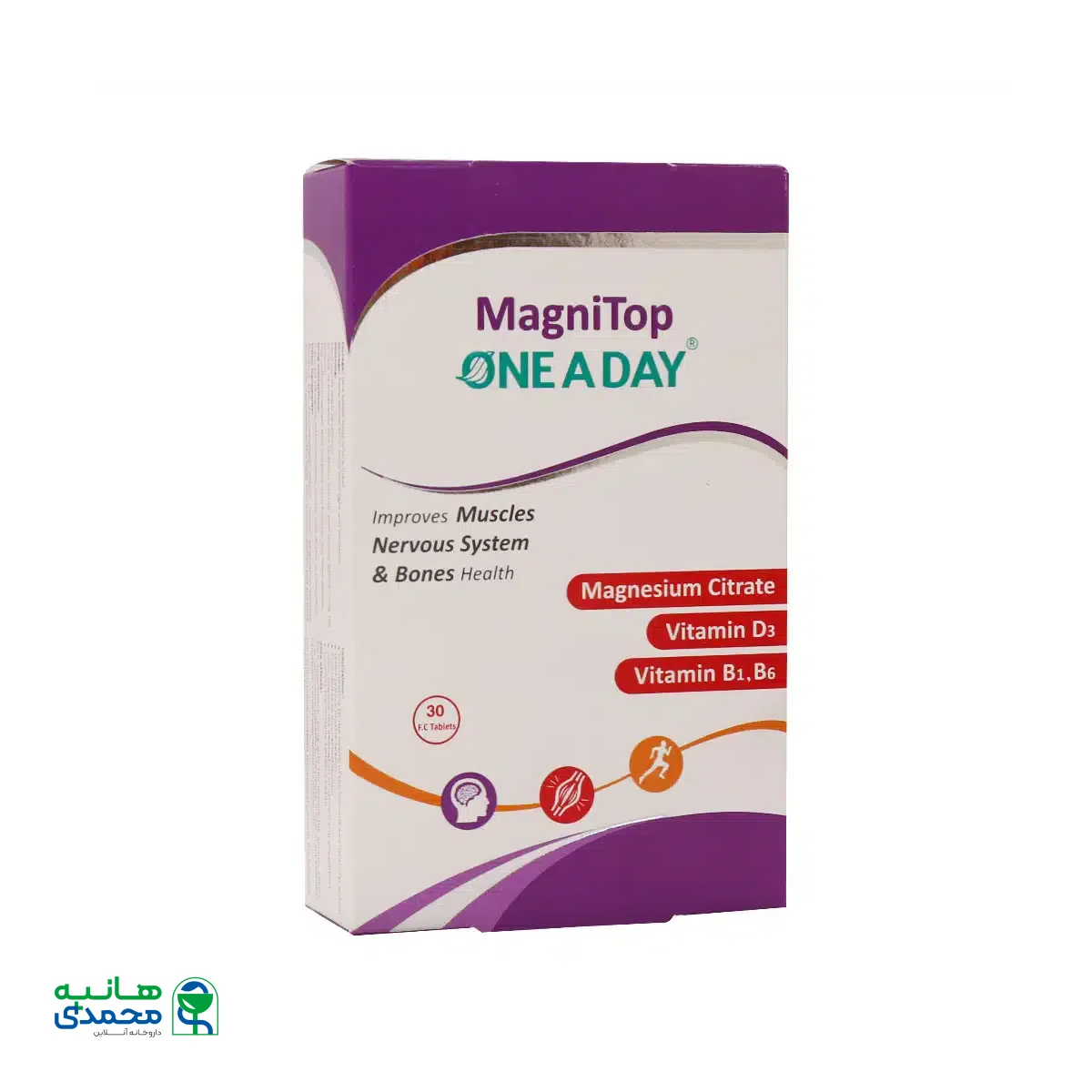 قرص مگنی تاپ وان ا دی 30 عدد