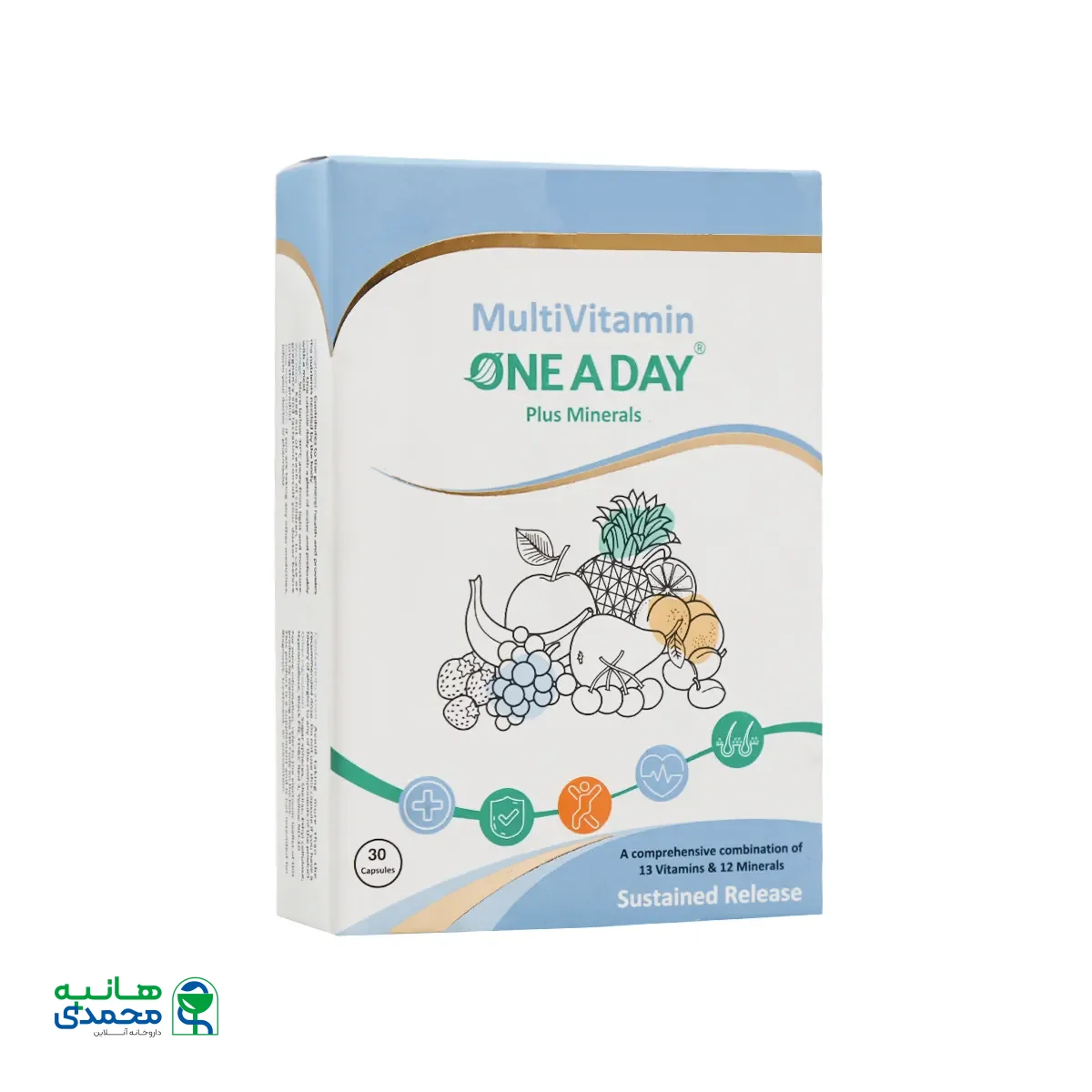 قیمت کپسول مولتی ویتامین وان ا دی