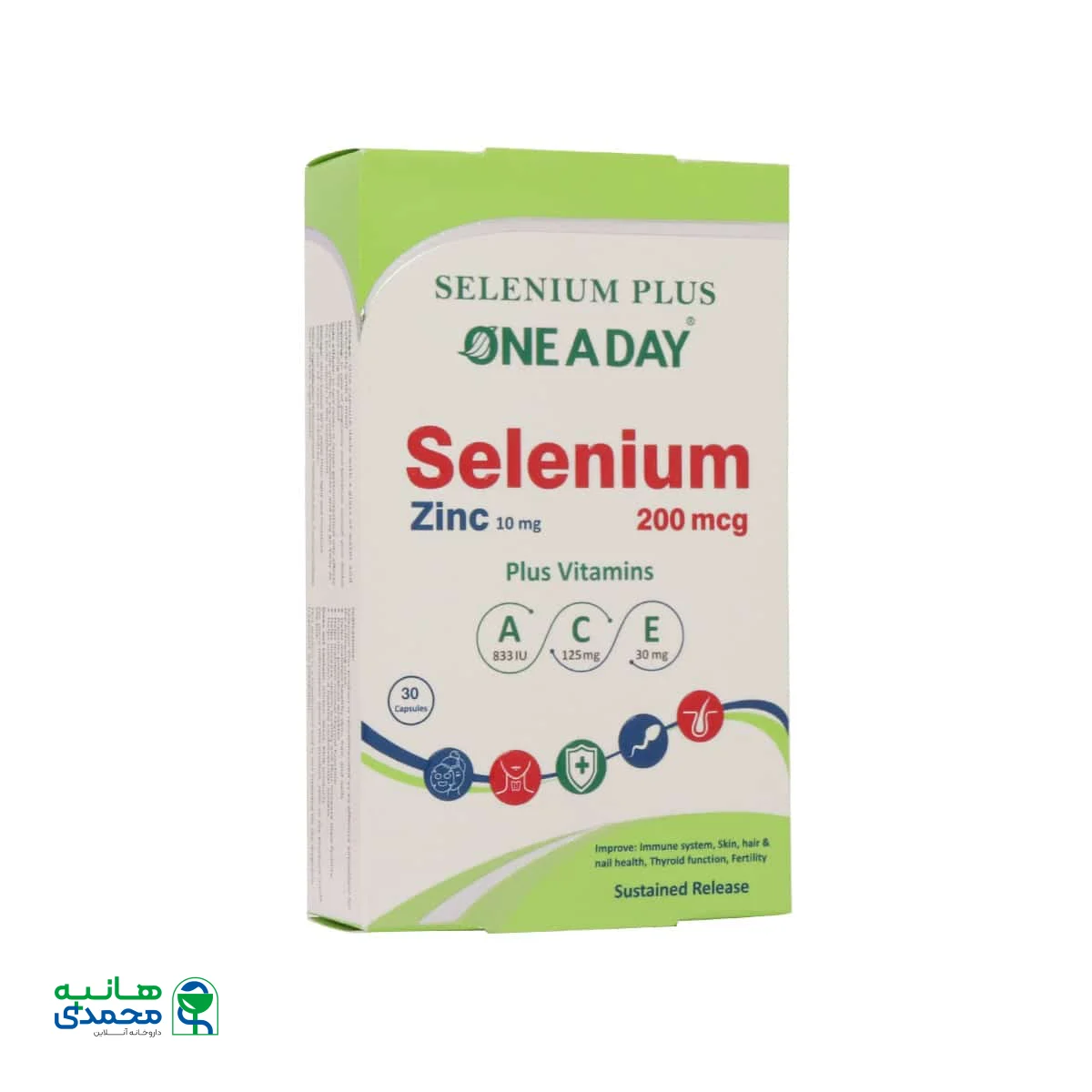 کپسول سلنیوم پلاس وان ا دی